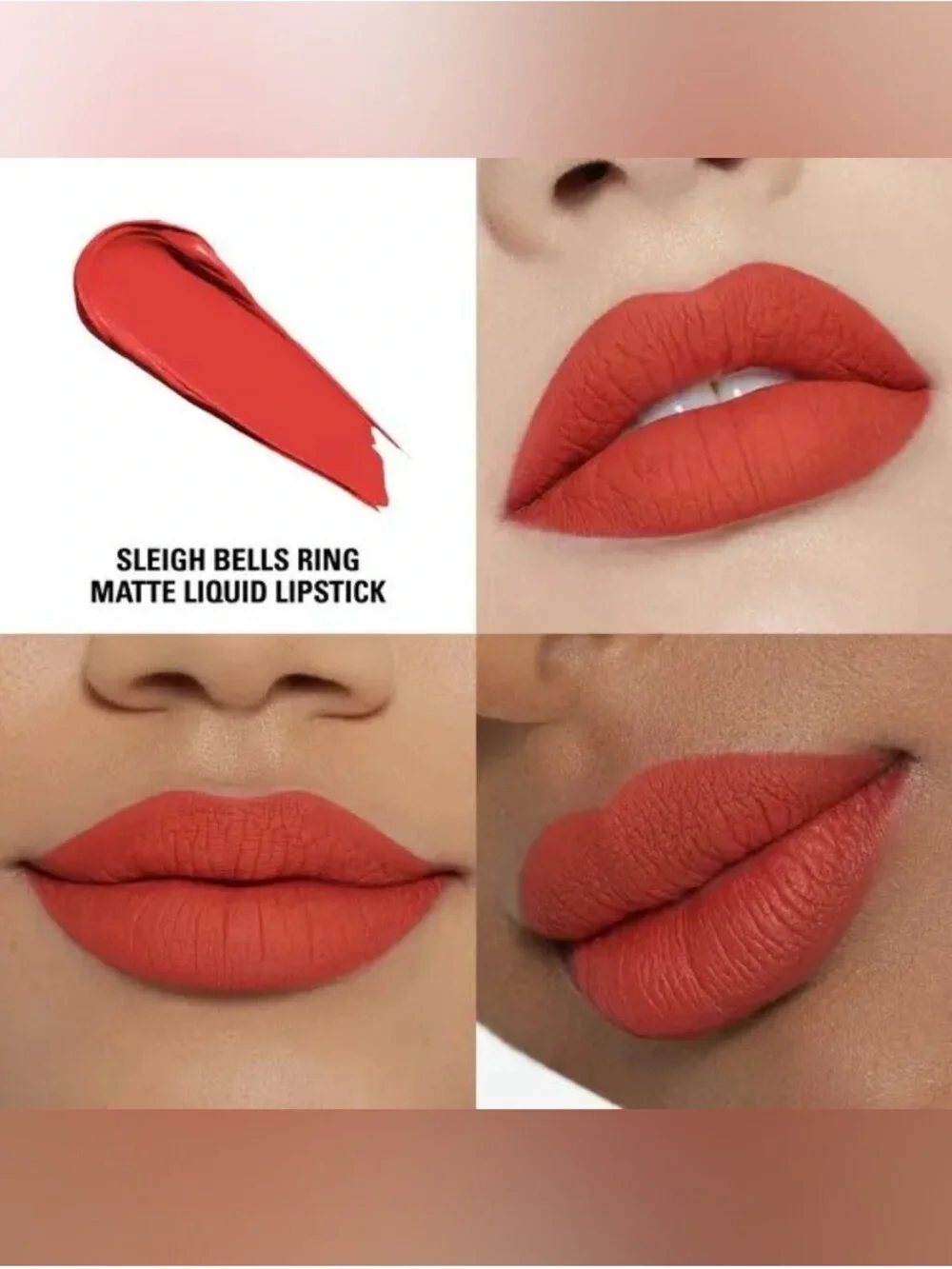 (2) Kylie Cosmetics Holiday Matte Liquid Lipstick Sleigh Bells Ring Vixen Baby